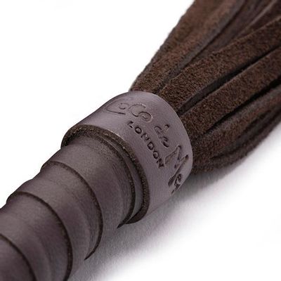 Coco de Mer - Leather Flogger Small (Brown)