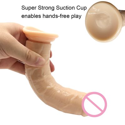 Realistic Dildo for Women Masturbation Vagina G-spot Suction Cup Penis Lesbian Erotic Adult Big Dildos Soft Flesh Dick Sex Toys