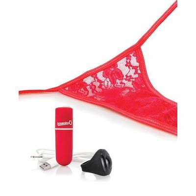 The Screaming O - My Secret Rechargeable Remote Control Panty Vibrator (Red)