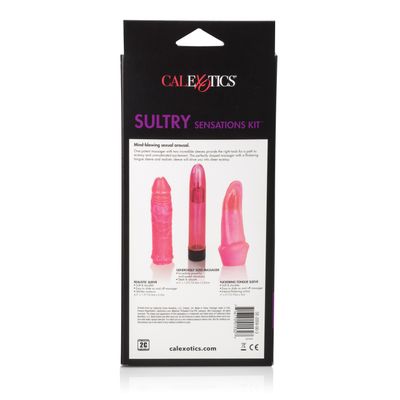 California Exotics - Starter Sultry Sensations Vibrator Kit (Pink)