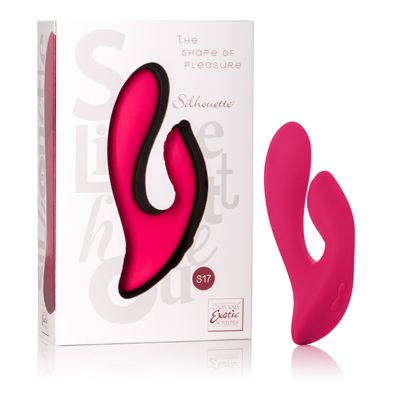 California Exotics - Silhouette S17 Rechargeable Rabbit Vibrator  (Pink)