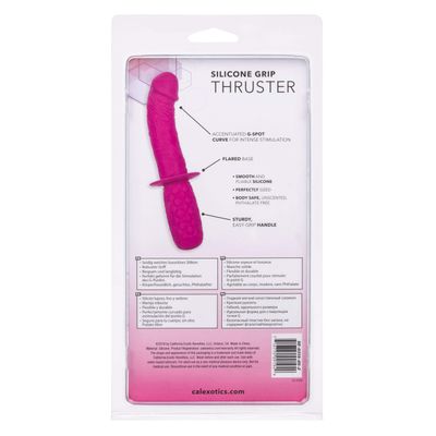 California Exotics - Silicone Grip Thruster Dildo (Pink)