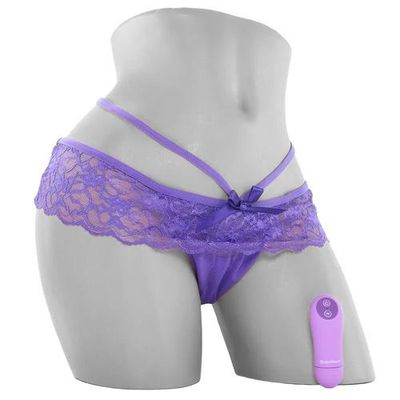 Fantasy For Her Crotchless Panty Thrill-Her Vibe