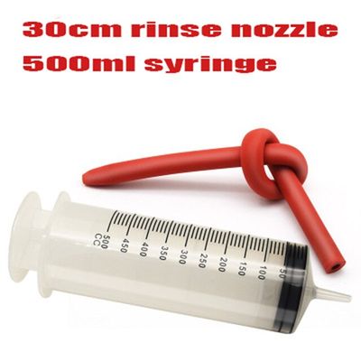 500ml syringe and A