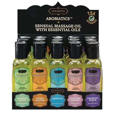 Kama Sutra Natural Massage Oils Prepack