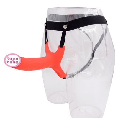 Penis pants with anal dildo hollow penis plug silicone For woman men underwear panties chastity belt sex adult toys for lesbian