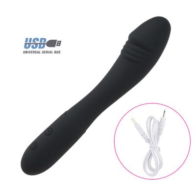 12modes Silicone USB Charge Vibrators Small AV Massage Stick Female Equipment G Spot Vibrator forwomen