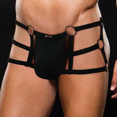 Bad Boy Strappy Open Back Black Trunk