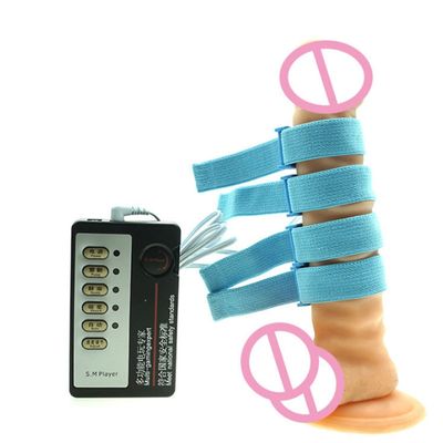 Sex Products Cock Rings Electric Shock Cook Ring Penis Stimulator Penis Extender Massager Medical Themed Toys For Men