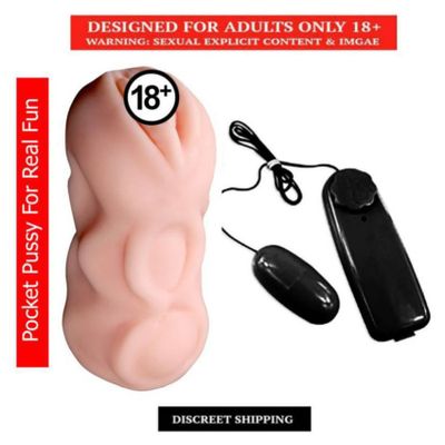 Pocket Pussy Masturbator with Multi Speed Vibration for Ultra Climax