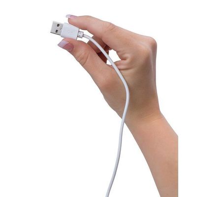 The Screaming O - Recharge Replacement Charging Cable (White)