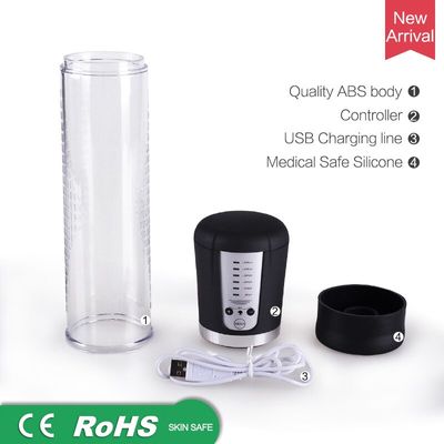 Electric Automatic Penis Pump USB Rechargeable Penis Enlarger Vacuum Pump Powerful Penis Enlargement Extender Sex Toys for Men