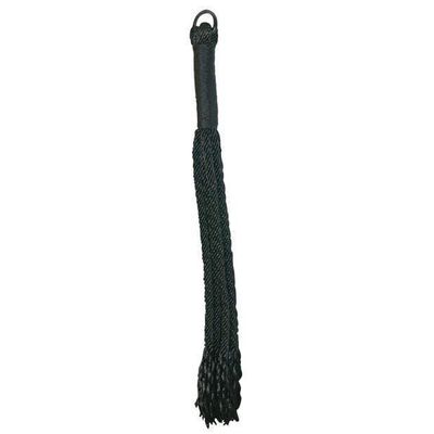 Sex & Mischief - BDSM Shadow Rope Flogger (Black)