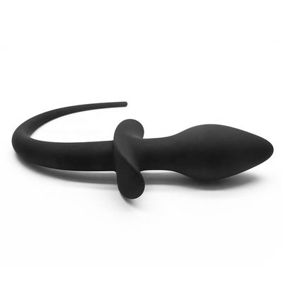 Soft Silicone Dog Tail Anal Plug Cosplay bdsm Slave Butt Plug Prostate Stimulating Anal toys for Male