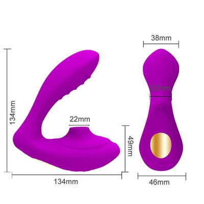 Air Pulse Clitoris Stimulator,Sucking Vibrator Waterproof, 2 in 1 Rechargeable Adults Sex Toy For Women G Spot Sucker Massager