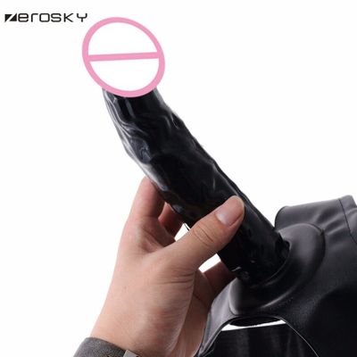 Hollow Strap On Adult Waterproof Massage Realistic Male Penis G-Spot Dildo Sex Toys for Women Men Gay Adult Game Zerosky