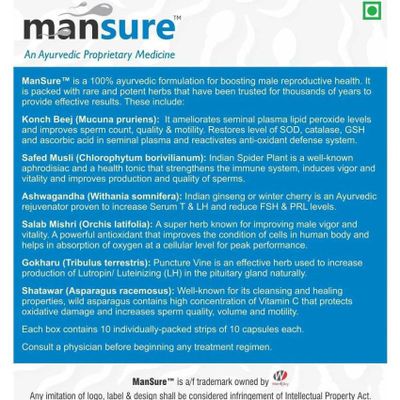 ManSure Capsule 10 mg