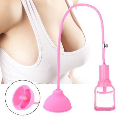Sex Toy for Woman Adult Products Nipple Sucker Breast Enhancer Vibrator Clitoris Stimulator Vacuum Pump Breast Enlarge Massager
