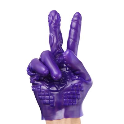 Soft Magic Finger Sleeve Gloves Vagina Clitoris Stimulator Flirting Spike Glove G-spot Massage Sex Toys for Women Masturbation