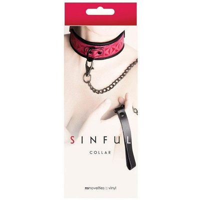 NS Novelties - Sinful Collar (Red)