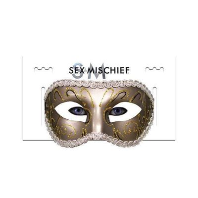 Sex and Mischief - Masquerade Mask (Gold)