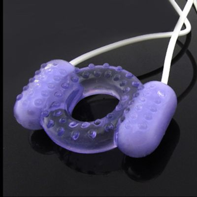 10 Frequency Penis Vibration Delay Ring Dual Vibrating Eggs Silicone Vibrator Clitoris Vaginal Stimulation Sex Toys for Couples