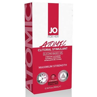 System JO - For Women Atomic Clitoral Stimulant Silicone Gel 10 ml