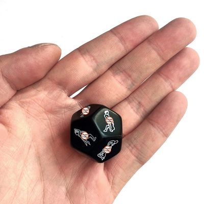 Adult Sex Love Game Black Color Sex Dice For Board Game,Sexy Love Dice For Couple Game