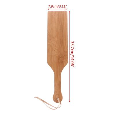 Sex toys for couples Big Natural Bamboo Wood Spanking Paddle Whip Lash Flog Ass Sex Toy For SM Game dropshipping