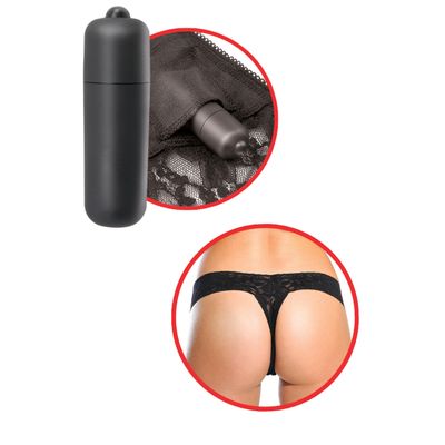 Pipedream - Fetish Fantasy Series Hanky Spank Me Vibrating Panties (Black)