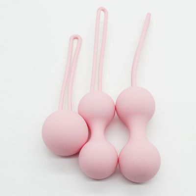 Safe Silicone Kegel Balls Vagina Tighten Training Exercise Gadget Sex Toy for Women Ladies Running Yoga Geysha Ball