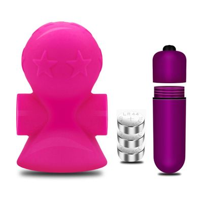 Nipple Vibrator Breast Massager G Spot Clitoral Clit Vibrator Erotic Sex Shop Adult Sex Toy Sex Product for Women Dingye