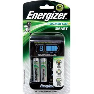 Energizer - Recharge CHP42 Smart Charger 4 AA
