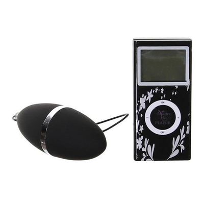 Plaisirs Secrets - Wireless Egg Vibrator (Black)