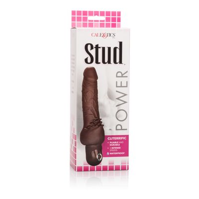 California Exotics - Power Stud Cliterrific Vibrator (Brown)