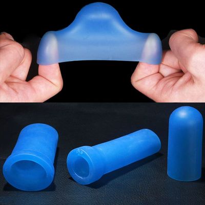 Male Penis Extender Stretcher Max Vacuum Enhancer Enlarger Soft Silicone Sleeve