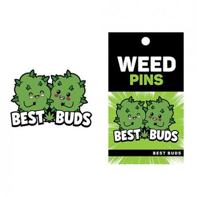 Wood Rocket Weed Best Buds Pin &#8211; Green