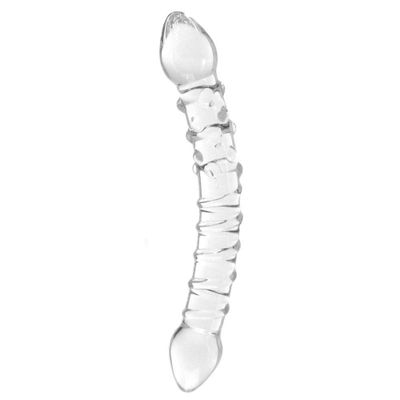 Double Trouble Glass Dildo