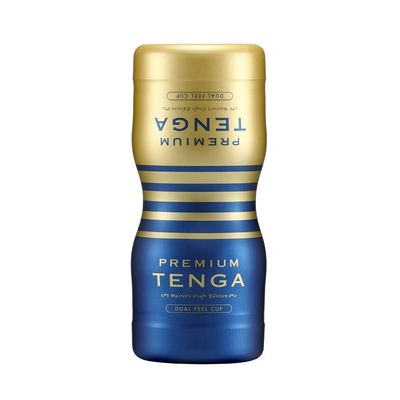 Tenga - Premium Tenga Dual Feel Cup Masturbator (Blue)