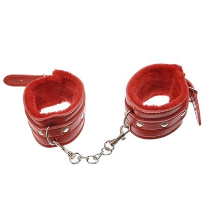 7Pieces SM Game PU Leather Kit Suit Adult Handcuffs Ball Whip Kit Bondage Set For Flirting Couples SM Stimulating Women Sex Toys