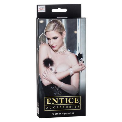 Entice - Feather Nipplettes Nipple Clamps