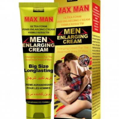 Max Man Ultra Foam Penis Enlarging & Delay Cream For Men Strong Erection Cream