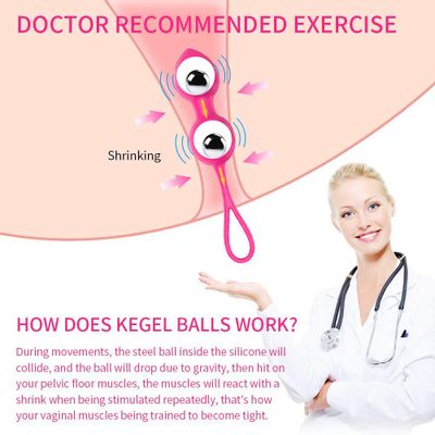 Vagina Balls Trainer Sex Toys Silicone Ben Wa Balls Vagina Tightening Exerciser Kegel Ball Vibratig Egg Women Adult Sex Product