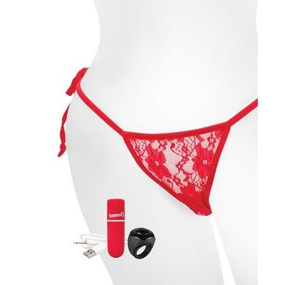 The Screaming O - My Secret Rechargeable Remote Control Panty Vibrator (Red)