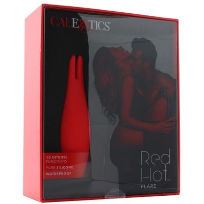 Red Hot Flare Rechargeable Silicone Vibe