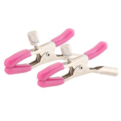 1 Pair Metal Bell Nipple Clamps With Chain Clips Flirting Teasing Sex Flirt Bondage Kit Slave Bdsm Exotic Orgasm comfortable Toy