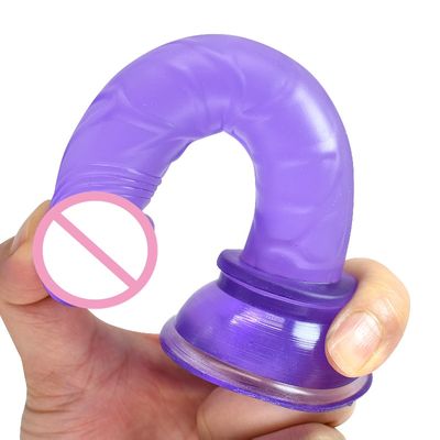 Dildo Anal Toys Realistic Dildo Soft Penis Suction Cup Dildo G Spot Clitoris Anal Butt Adults Sex Toys For Woman