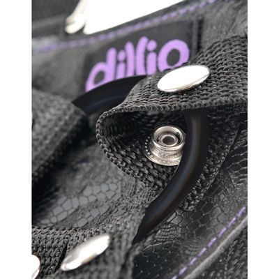 Pipedream - Dillio Strap On Suspender Harness Set 6" (Purple)