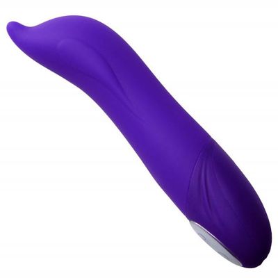 Lila 10X Mode Silicone Dolphin Vibe Purple