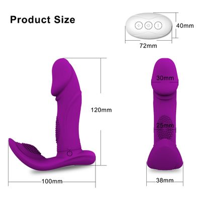 Underwear Wireless Dildo Vibrator For Women Clitoris Stimulation Panties Vibrators Remote Control Sex toys for Adults Couples